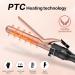 DAN Technology 5 in 1 Curling Iron Set - Dual Voltage Hair Curler with 5 Ceramic Barrels 2 Heat Settings & Heat Protective Glove - Adjustable Temperature Rose Gold - Buy Online on SooperMarket.com