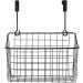 TSCTBA XMSound 2 Pack Grid Storage Baskets with Hooks - Over Cabinet Door Organizer for Kitchen & Bathroom - Buy Online on SooperMarket.com