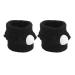 Acupressure Bracelet - 2 Travel Sickness Bands for Nausea & Dizziness Relief | Black Nylon - Buy Online on SooperMarket.com
