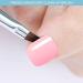 Oblique French Tip Nail Art Brush Set | Manicure Clean-Up & Design Pen | UV Gel & Acrylic Painting | Fine Hair | Black Handle - NB113 - Buy Online on SooperMarket.com