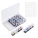 3 Pack 28 Slots Diamond Embroidery Boxs 5D Diamond Painting Storage Case for for DIY Art Craft