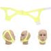 Breathable Anti-Snoring Chin Strap - Adjustable Jaw Support Belt in Yellow - Buy Online on SooperMarket.com