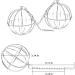 Esteopt Stainless Steel Feeder Ball Set for Guinea Pigs Hamsters & Rabbits - Durable Rodent Toy 2 Pieces Hay Ball for Small Animals - Buy Online on SooperMarket.com