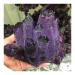 Natural Amethyst Angel Aura Quartz Crystal Cluster Specimen Gift HOMEZHOU