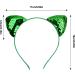 Bezavea 10 Pieces Cat Ear Hair Hoops Hair Hoop Shiny Reversible Sequin Cat Ears Headbands Glitter Cat Ears Headband Cat Ears Headbands Sequins for Women Girls Daily Life and Party Supplies - Buy Online on SooperMarket.com