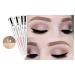 4 in 1 Eyebrow Contour Highlight Pen - Waterproof Long Lasting Microblading Brow Pencil for Perfect Definition | Blonde Eye Makeup Tool - Buy Online on SooperMarket.com