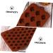 Alipis 10 Pcs Chocolate Mold Cookie Baking Soap Mold Silicone Lollipop Mold Muffin Silicone Molds Pudding Kitchen Frying Mould Ice Cube Trays Chocolate Baking Mold Ice Cubes Fondant Mold - Buy Online on SooperMarket.com