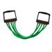 Breast expander for men & women adjustable chest expander fitness expander for muscle trainers strength trainers grip training equipment (green)