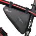NDakter Bike Bag, Bicycle Frame Storage Bag, Water-Resistant Bike Triangle Pouch, Cycling Accessories Pack for Phone, Wallet, Keys, Tools, Use for Road Bike MTB Commute Bicycle Bike Accessories