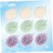 NOLITOY 9pcs Mesh Bath Ball Set | Premium Loofah Shower Pouf & Body Sponge | Soft Scrubber for a Refreshing Bath Experience - Buy Online on SooperMarket.com