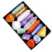 Crystal TOME Set of 14 Pcs Chakra Crystal Point Wands 1.3" Energy Crystal Stones Kit Polished Tumbled Stones Decor-Lapis Lazuli/Amethyst/Clear Quartz/Rose Quartz/Sodalite/Green Aventurine/Red Agate Healing Crystals Set (7+7Pcs)