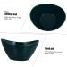 Alipis 2pcs Ingot Bowl Salad Bowl Ramen Bowls Salad Containers Household Tableware Fruit Kitchen Supplies 15.8X12.5CM Green - Buy Online on SooperMarket.com