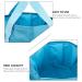 Portable Foot Massager & Soaking Basin | Foldable Travel Foot Bath 30x30cm - Blue - Buy Online on SooperMarket.com