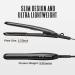 VANESSA PRO Mini Titanium Flat Iron - 0.7 inch | One Pass Sleek Look | Curls Beautifully & Straightens Well - Buy Online on SooperMarket.com