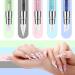 5Pcs Dual Tipped Nail Sculpture Pen with Silicone Rubber Tip - Nail Art Tool for Rhinestone & Polish Carving - Buy Online on SooperMarket.com