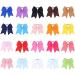 vreplrse Lightweight Hair Scrunchies Wide Applications Non-slip Bow Hair Scrunchies Polyester Bow Hair Bobbles Hair Ties Easy 5 - Buy Online on SooperMarket.com