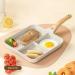 Lukasz Durable Versatile Frying Pan for Fried Eggs 3 in 1 Steak Lunch Frying Pan Cooking Utensils - Buy Online on SooperMarket.com