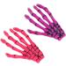 6 Pieces Gothic Skeleton Hands and Bone Hair Clips Fashion Punk Rock Devil Claw Hair Clips Women Girls Hair Accessories - Buy Online on SooperMarket.com