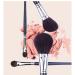 Professional Real Wool Animal Hair Makeup Brush Set - Highlight Eye Shadow & Eyelash Comb | International Shipping - Buy Online on SooperMarket.com