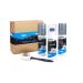 Kaps 4 Sneakers Shoe Care Cleaning Kit - Sneakers Gel Cleaner Water Repellent Protector Spray Odour Eliminator 100 ml Nubuck and Suede Brush Suitable for Trainer Suede Leather and Nubuck Shoes