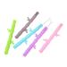 Baby Teething Tubes  Baby Teething Toys Colorful Massage Gums Food Grade Silicone with Baby Brush for Home Bedroom