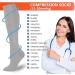 Compression Socks 3 Pairs for Men & Women - Support for Running, Nurses, Cycling - Pink/Purple/Grey - Small-Medium - Buy Online on SooperMarket.com