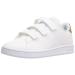adidas Boy's Unisex Kids Advantage Cf I Sneaker Child 10 UK Child Ftwr White Ftwr White Hazy Beige