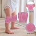 Baby Head Protector & Knee Pads Set | Infant Safety Helmet & Walking Pad Combo (Pink Forest) | Suitable for Age 6-36 Months - Buy Online on SooperMarket.com