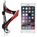 Wiel Full Carbon Fiber Bike Water Bottle Cage Holder 2Pcs - Black Red 3K Glossy - Buy Online on SooperMarket.com