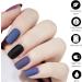 Blue Matte Nail Polish Quick Drying Nail Polish Long-Lasting Nail Polish Highly Pigmented Velvet Varnish Nail Polish Non-Toxic DIY Nail Art Manicure (60) - Buy Online on SooperMarket.com