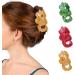 JSGHGDF Delicate Chinese Loong Hair for Woman Girl Skincare Makeup Hair Clip for Thin Hair Nonslip Delicate Hair Clip Red - Buy Online on SooperMarket.com