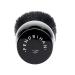 Fendrihan Black and White Synthetic Shaving Brush with Resin Handle - 24mm Knot Size for Personal and Professional Shaving - Buy Online on SooperMarket.com