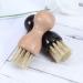 EXCEART Shoe Brush Cream Applicator Wooden Shoe Shine Brushes Polish Paste Jar Dauber Bristles Shaft Slotted for Boots Shoes & Other Leather Care - Buy Online on SooperMarket.com