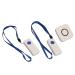 Pusokei call button for monitoring older people wireless pager for nursing staff intelligent senior system with 2 portable transmitters 1 receiver 4 steps volume control 330m
