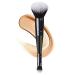 Foundation & Concealer Brush - Dual-Ended Makeup Applicator for Flawless Liquid Cream Powder Finish - Cruelty-Free (Black)
