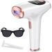 Permanent IPL Laser Hair Removal for Women & Men - At-Home Painless 999 999 Flashes for Armpits Back Legs Arms Face & Bikini Line - Buy Online on SooperMarket.com