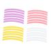 HAPINARY 12 Pairs Eyelash Tape Eyelash Lifting Pads Lash Perming Silicone Pads Silicone Eyelash Perming Rod Silicone Lash Lifting Rods Eyelash Lift Tool Silicone Eyelash Lift Rods
