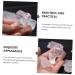 Toyandona 2ST Quartz Mineral Specimens - Geological Rehearsal Sample Ores for Teachers - Natural White Crystal Decor - 3x3cm Transparent Ore Decorations (2 PCS) - Buy Online on SooperMarket.com