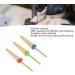Nail Drill Bits 3 Pieces Gold Tungsten Steel Manicure Drill Bits for Nail Salon - Buy Online on SooperMarket.com