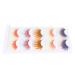5 Pairs Colorful 6D Gradient Long Curl False Eyelashes - Soft Extensions for Halloween Christmas & Stage Shows - Buy Online on SooperMarket.com