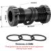 Thinvik BSA Bottom Bracket 68-73mm English for 24mm Spindle - Compatible with Shimano Crankset - Buy Online on SooperMarket.com