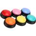 6 Color Recordable Buttons for Dogs Dog Buttons for Communication Dog Talking Button Set Pet Training Buttons 30 Second Record & Playback Teach Your Dog to Talk - 6 Color Packs - Buy Online on SooperMarket.com
