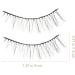 OSALADI 5 Pairs Short False Eyelashes Natural Mascara Makeup Mascara Eye Mascara Eye Lashes Glue Cosmetic 3d - Buy Online on SooperMarket.com
