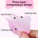 MEKK Lint Free Nail Wipes - 400PCS Cat Shape Remover Pads for Nail Polish & Lash Extensions | Super Absorbent Non-Woven Fabric - Pink - Buy Online on SooperMarket.com