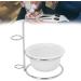 Bordstract Restaurant Stand Bowl Set - Professional Shaving Soap Peel Razor & Brush Holder for Men | Durable Stainless Steel & Nylon Wool Brush | Comfortable Silver White Design - Buy Online on SooperMarket.com
