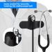 Leather Stethoscope Holder Hip Clip - Black Holster with Inner Pocket & Velcro for Doctors Nurses EMTs | Buy Online - Buy Online on SooperMarket.com