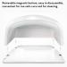 Rechargeable Cordless 66w UV Led Nail Lamp for Gel Polish - 5 Timer Settings, LCD Display - White - Buy Online on SooperMarket.com