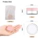24 Pcs PAMIYO 10ml Clear Empty Jars - Pink Cream Jars for Skincare | International Shipping - Buy Online on SooperMarket.com