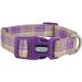 Yudote Soft Dog Collar - Checkered Violet Plaid for Small Dogs with Sensitive Skin - 1-Pack - Buy Online on SooperMarket.com