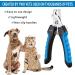 Bairui Dog Nail Clippers - Professional Large Pet Nail Cutters & Files (Blue) | Best Nail Clips for Dogs & Cats - Buy Online on SooperMarket.com